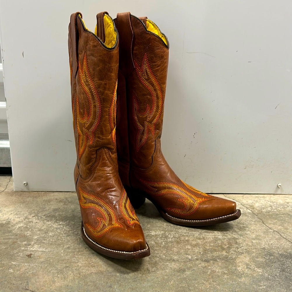 Planet Cowboy Wild Brandy boot from Psychedelic collection